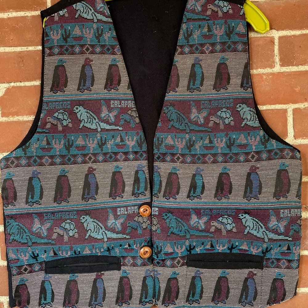 Woven Galápagos Islands vest
